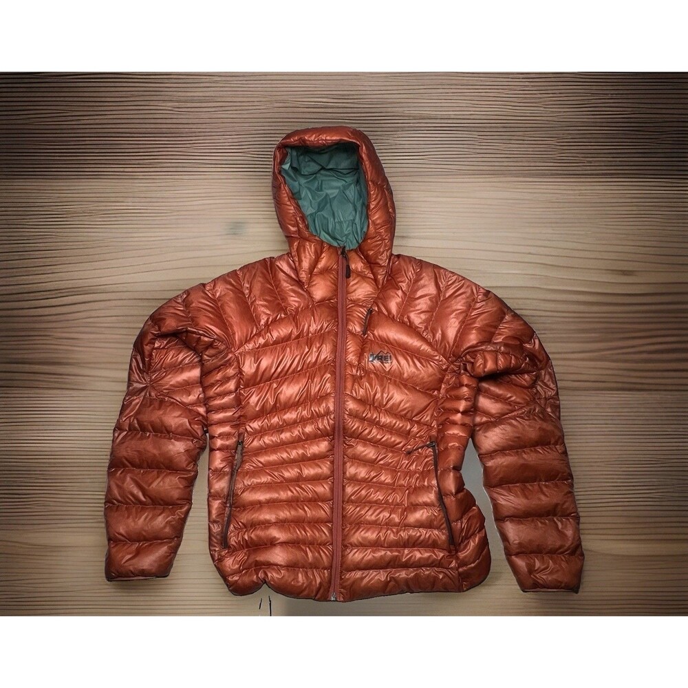 Women's REI Co-op Magma 850 Hoodie Size M Pertex Quantum Quilted Down Jacket